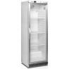 TEFCOLD UR 400 SG. 350 litrů. Prosklená nerezová chladicí vitrína skříňová