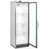 TEFCOLD UR 400 SG. 350 litrů. Prosklená nerezová chladicí vitrína skříňová