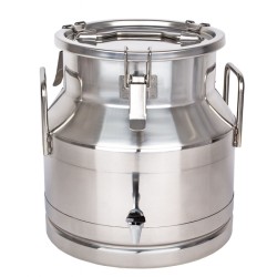 Přepravní nerezová konev s výpustí 20 l