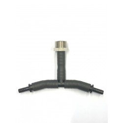 Vyůstění 1/2 + 2x redukce na hadičku 7mm