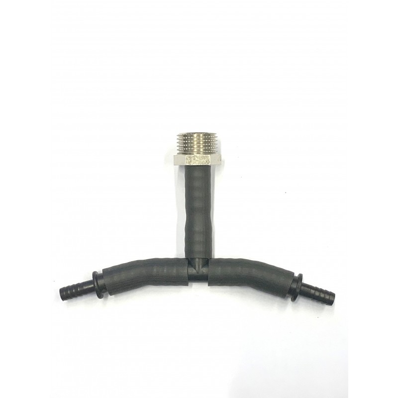 Vyůstění 1/2 + 2x redukce na hadičku 7mm