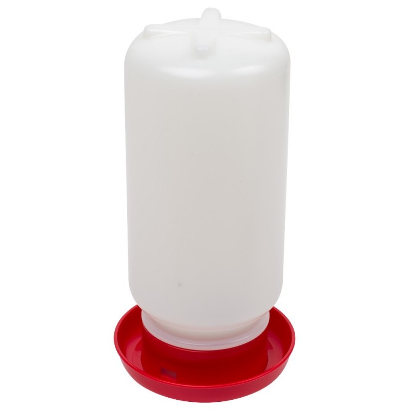 Napáječka 0.9 l pro křepelky se závitem