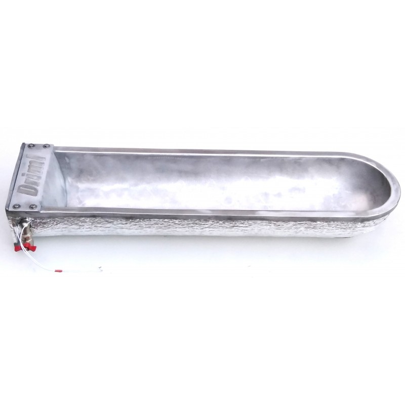 Vyhřívaná žlabová napáječka 12 l, 24V, 95W, ovce, skot, koně