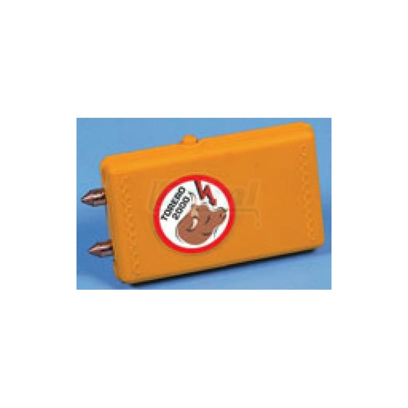 Pohaněč elektrický Torero 2000 s baterií, kapesní 13x8x3cm s automatickým vypínáním po 5s, žlutý