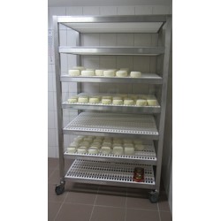 Regál pro ukládání - zrání...