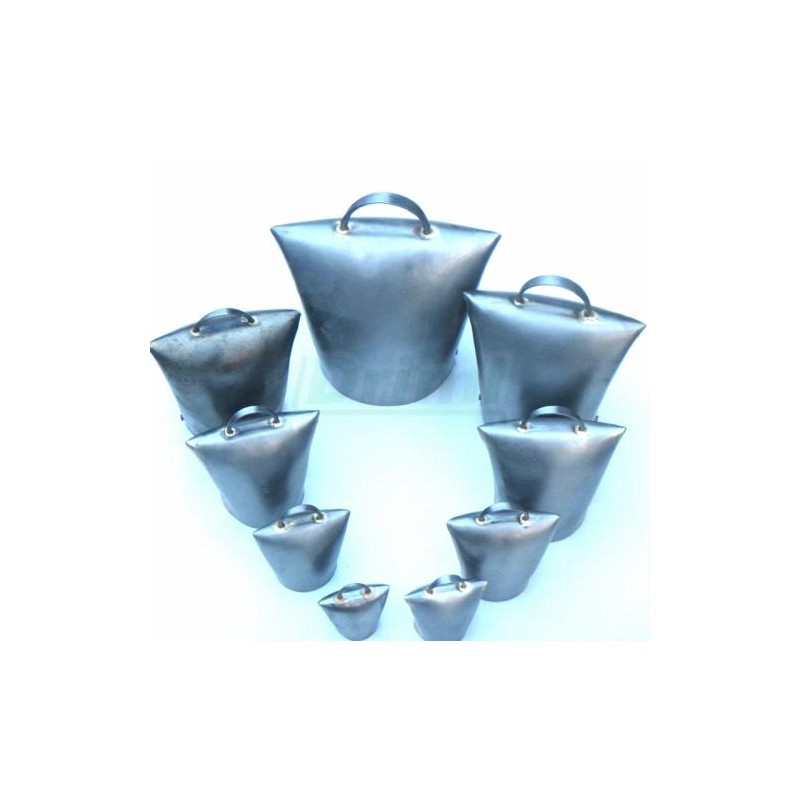 Zvonec - švýcarský model - plechový, leštěný