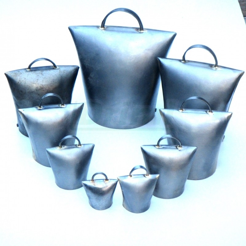 Zvonec - švýcarský model - plechový, leštěný