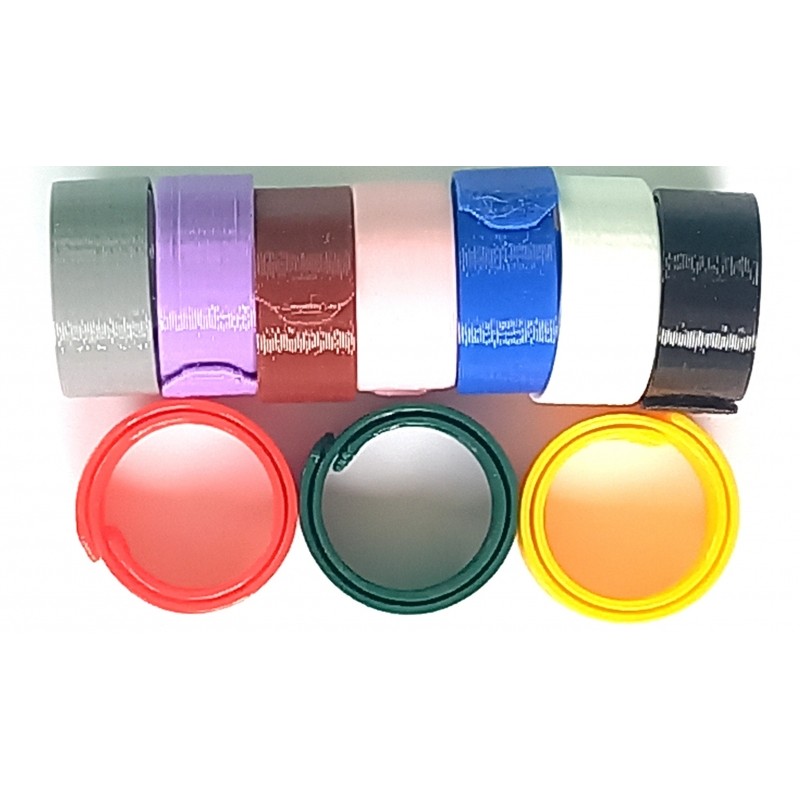 Kroužky páskové - spirálové Ø 9/10 mm