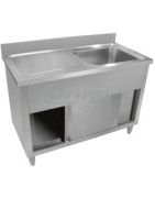 Dřezy, bezdotyková umyvadla